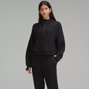 Half-Zip Scuba Hoodie